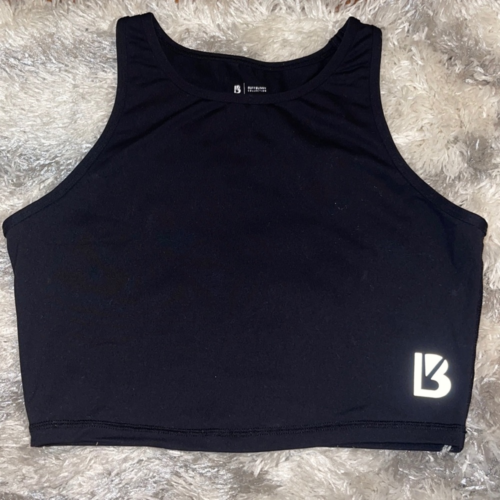BuffBunny Aurora Crop Top - Onyx
